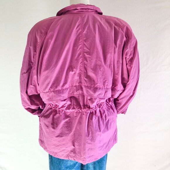 Vintage Pink Insulated Ski Coat Women's Petite - Picture 3 of 14